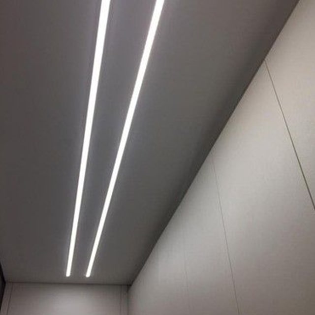 Световые линии, расположенные рядом