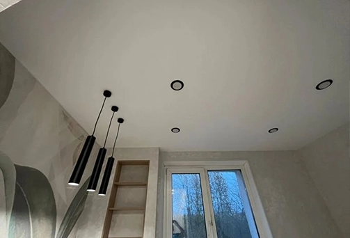 Матовый натяжной потолок